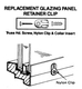 Retainer Clip Packet - 1345916